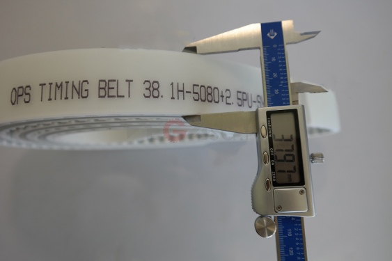 Зубчатый ремень конвейера входа/выхода 38.1H-5080+2.5PU (для станков Enkong)