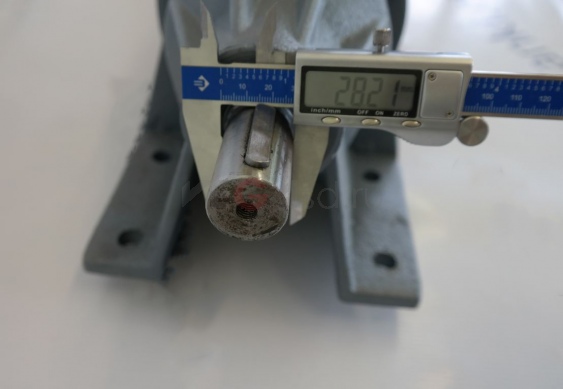 Главная передача в сборе (вариатор+двигатель), модель JMB X0.37-9D (9-45 об/мин; 105-54 N/м)