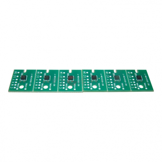 Перманентный чип для Roland FH-740 (Aqueous FPG - 6шт./набор CMYKLCLM)