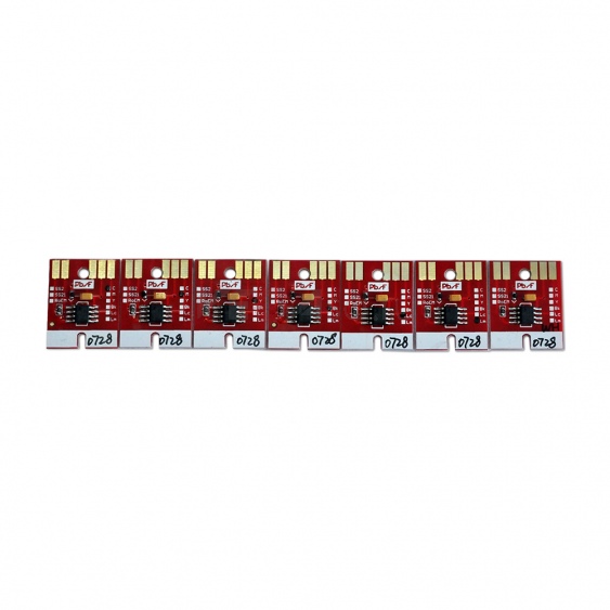 Чип для чернильного картриджа Mimaki LF140-0728 UV на 7 цветов CMYKLCLMWh