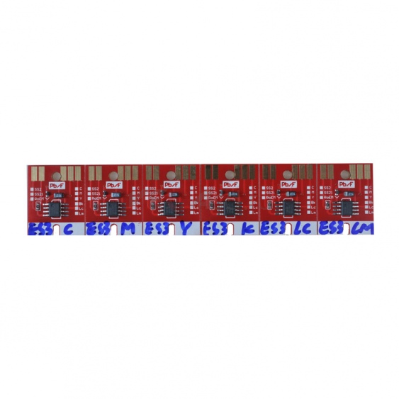Постоянный чип для Mimaki JV33 / CJV30 ES3 (6 цветов: CMYKLCLM)