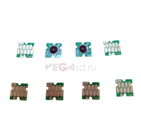 Универсальный постоянный чип для заправочного картриджа Epson SureColor B6080 / B7080 / B8080 / B9080 - 8 шт. / Компл. (CCMMYYKK)