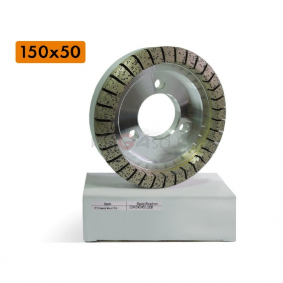 Круги сегментированные на металлической связке 150х50+3F мм (Премиум)