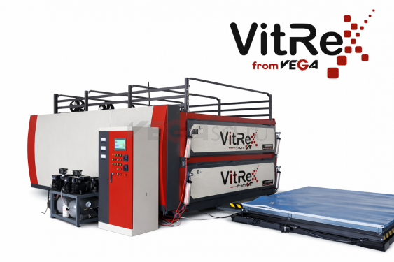 Печь для производства ламинированного стекла  Vitrex-2442/4