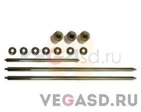 ролик(набор с валом)/Blizzard 65 Grid Roller Kit