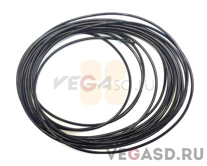 QS Series Polyur Tube 1/4OD 1/8ID, Black (15m)