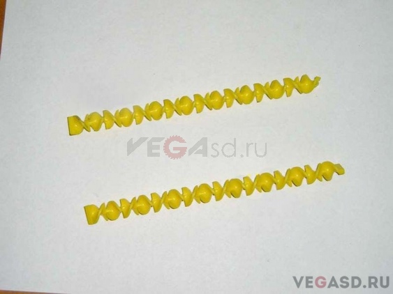 Пластиковый шнек для двухкомпонентного экструдера