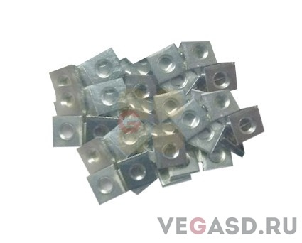 Набор гаек CJ-400 Nut SET Square M3*6*1.6 FE NI (100 pcs)