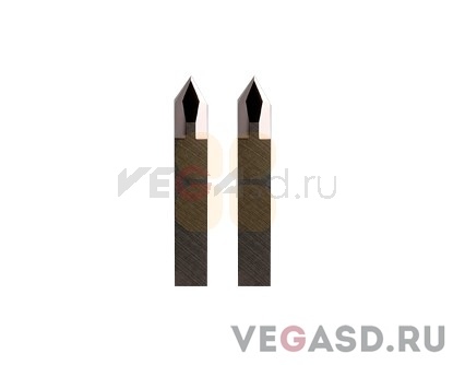 нож(комплект)/Zund S3 Z44 Double Sided Drag Blade 60° Cutting Angle for Fibrous Material (2 pcs)