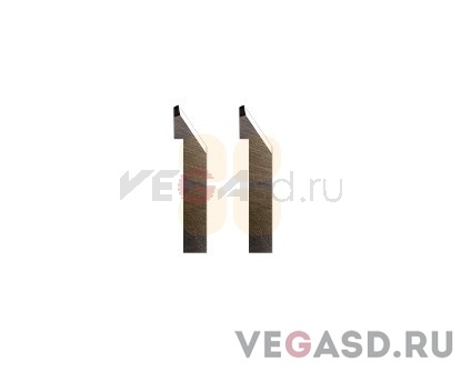 нож(комплект)/Zund S3 Z62 Oscillating Blade 80° Cutting Angle for Woven Materials (2 pcs)