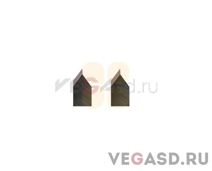 нож(комплект)/Zund G3 Z35 Drag Blade 52° Cutting Angle for Matboards (2 pcs)
