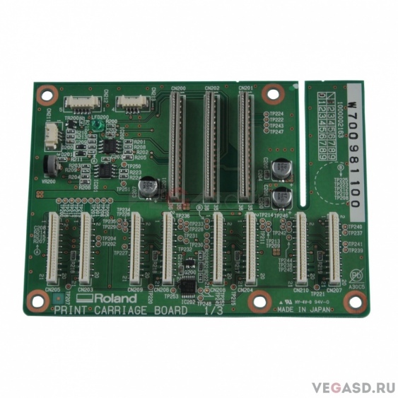Плата управления печатными головками для Roland RS-640- W700981110 оригинал