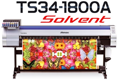 Сольвентный плоттер Mimaki TS34-1800A Solvent