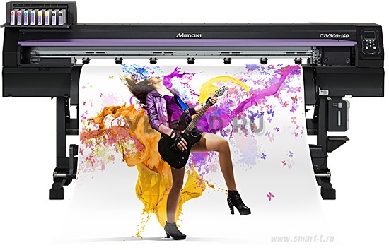 Сольвентный плоттер с функцией резки Mimaki СJV300-130/160