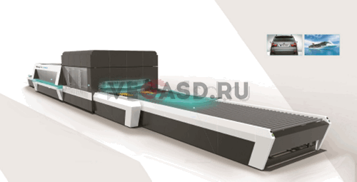 Печь закалки для автомобильных стекол