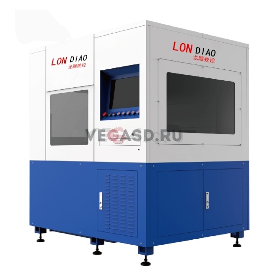 LD-0505 маленький оптоволоконный лазерный станок с высокой точностью