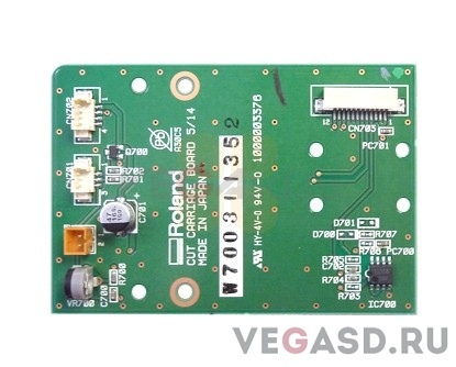 XC-540 Assy, Cut Carriage Board