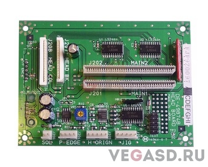 Плата управления печатью/RJ-800 Head Board Assy