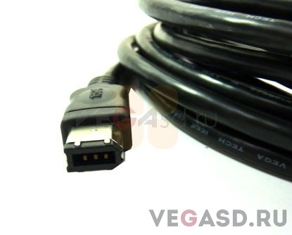 Интерфейсный кабель (FireWire 1394) 6pin х 4pin 3м Mimaki JV22, JV3, JV4, Tx2, DS/JV3 IEEE 1394 Cable