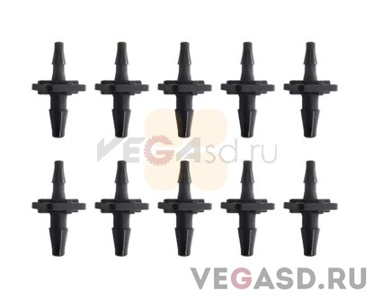Straight Through Reduction Tube Fitting 2.4mm and 1.6mm (10 PCS)