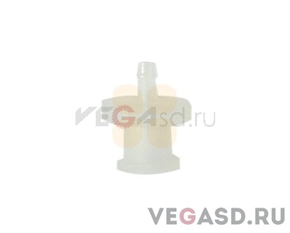 Female Luer Thread Style to 500 Series Barb, 1/16 дюйма (1,6 mm) ID Tubing (10 pcs)