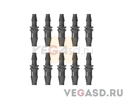 Straight Through Tube Fitting 4.0mm and 3.2mm (10 PCS)