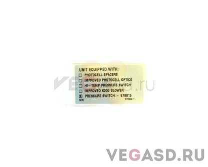 датчик давления/Scitex XP2100 F300 Pressure Switch (292553)