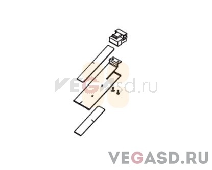 VS-640 Assy, Media Clamp Long L