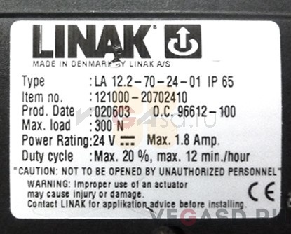 Zund 215C Linak motor