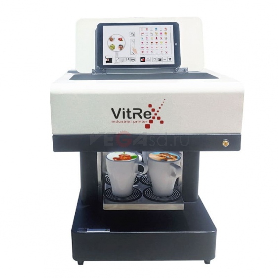 Сувенирный принтер для УФ печати на кофе и еде  VitReX GT-1015