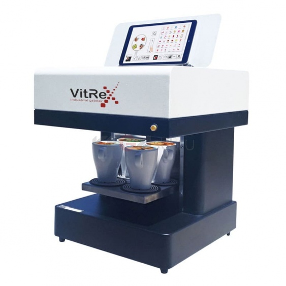Сувенирный принтер для УФ печати на кофе и еде  VitReX GT-1015