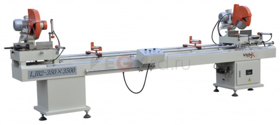 LJB2-350×3500  Двойная торцовочная пила