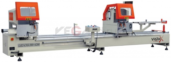 LJZ2-CNS-500×4200(5000)  Двойная торцовочная пила с цифровым дисплеем