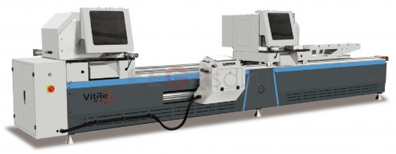LJZ2H-CNC-500x4000 Специальная пила с ЧПУ с двойной головкой под углом 45° для резки алюминиево-пластиковых профилей