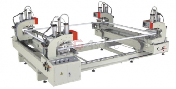 SHP4-CNC-4300B Горизонтальный четырехточечный сварочный аппарат
