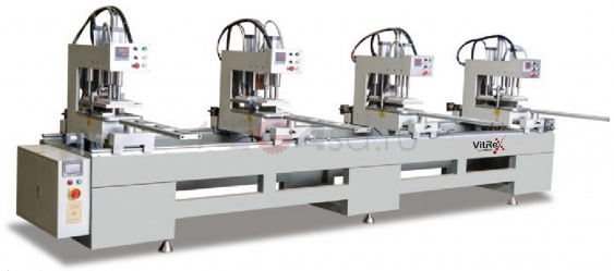 SHZ4-120-4500MК Прецизионный 4-позиционный сварочный аппарат для окон и дверей из ПВХ
