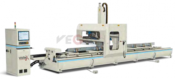 LM4-CNC-7000 Портальный 4-осевой обрабатывающий центр с ЧПУ для алюминиевого профиля