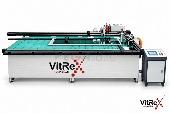 Двусторонний станок с ЧПУ Vitrex TY2 для окантовки стекла