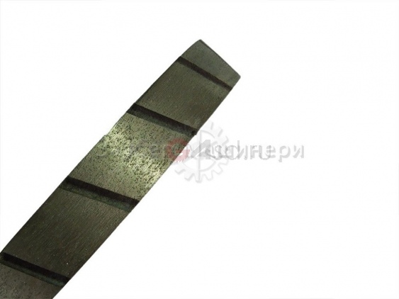 (Премиум) Алмазный периферийный сегментированный круг, 150x22 мм, профиль FE (прямой), для стекла до 20 мм, зерно D181 (80-100)