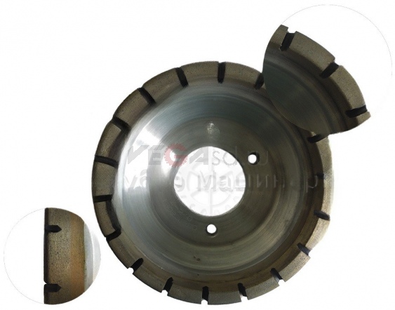 Sanken Glass Круги на металлической связке 150х50+3F мм