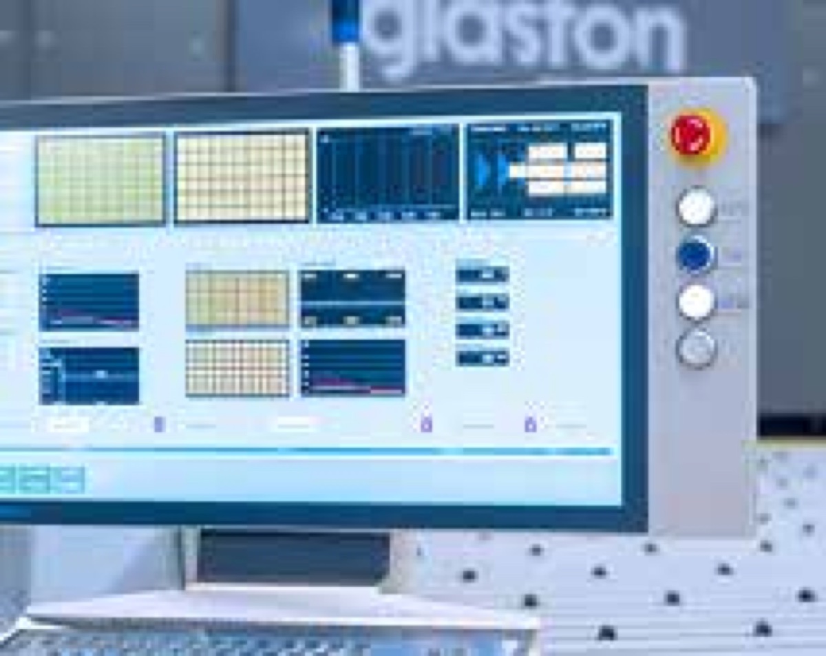 Цифровой контроль параметров печи Glaston. Иллюстрация официального каталога Glaston. Ист