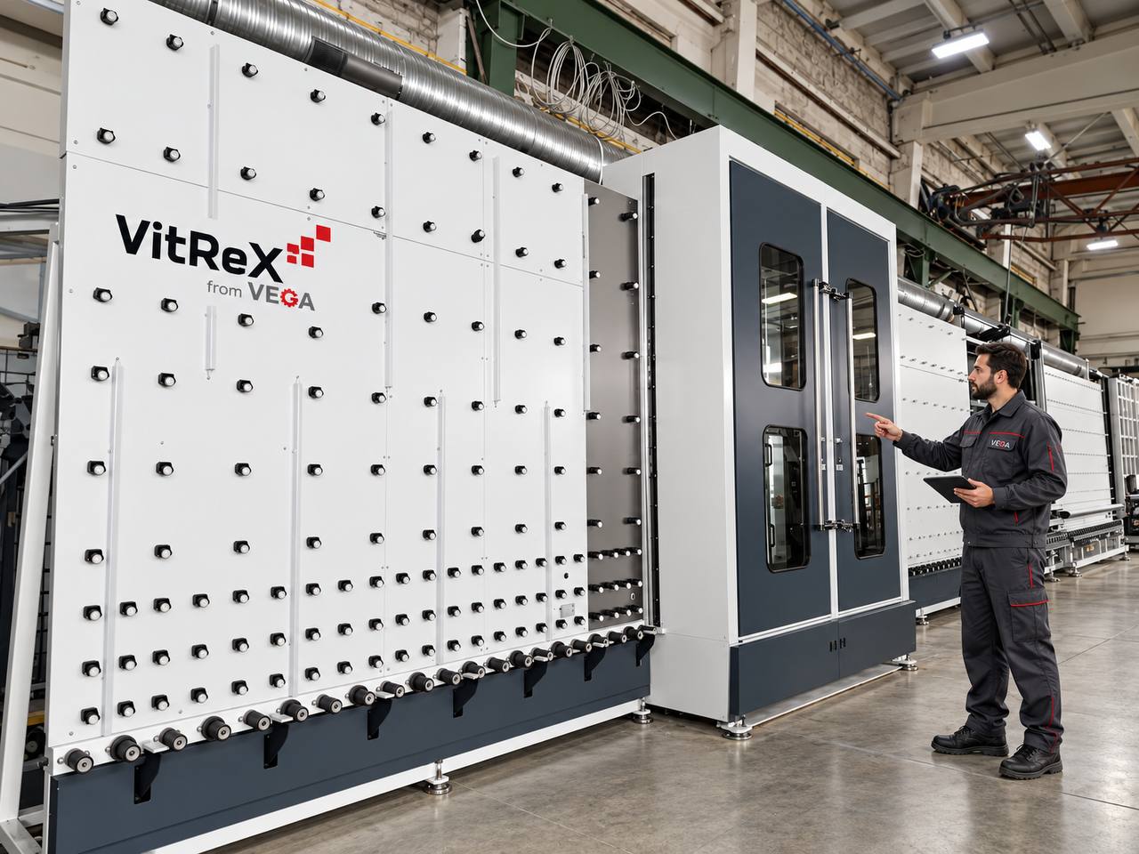 Автоматическая линия VitReX для сборки стеклопакетов